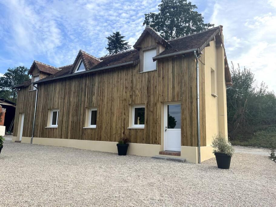 La Maison Du Perche Avec Jacuzzi Saint-Martin-des-Pezerits Extérieur photo